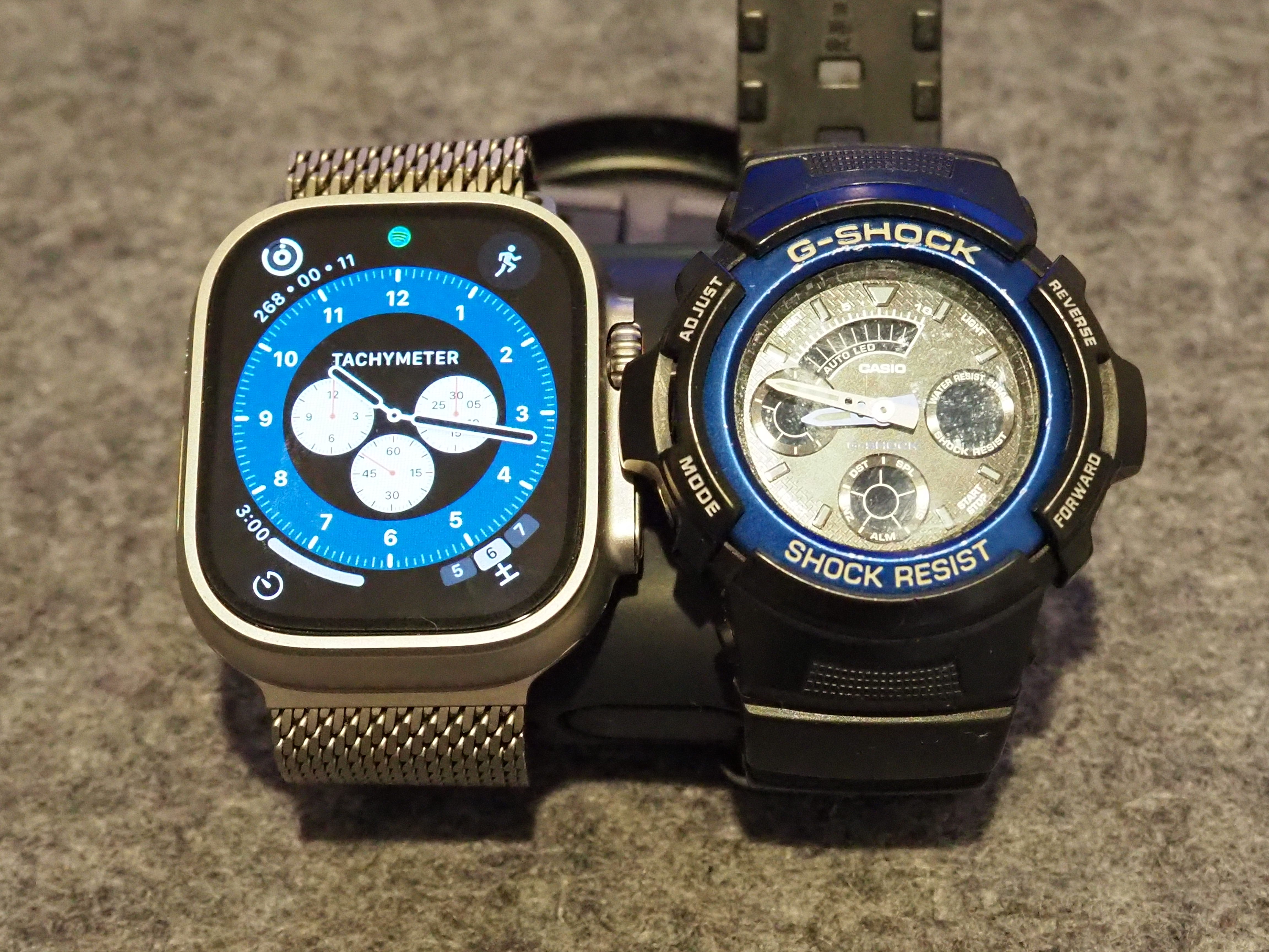 Apple Watch Ultra3とG-SHOCK