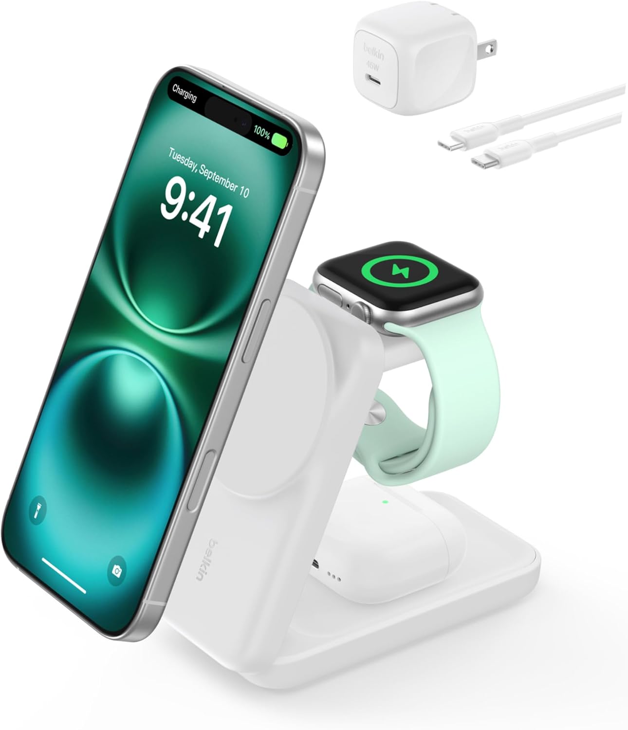 Belkin WIZ036（折りたたみ・Qi2 25W）